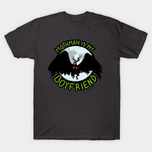 Mothman is my Boyfriend — Silhouette T-Shirt